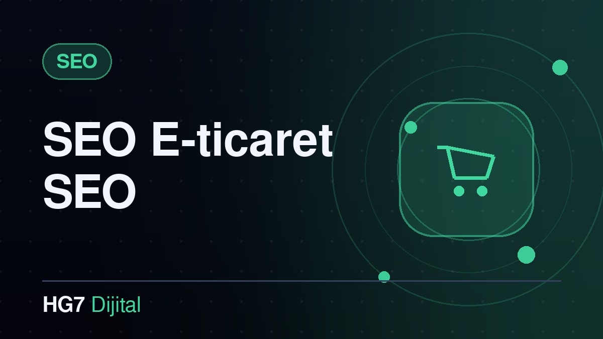 SEO E-ticaret SEO