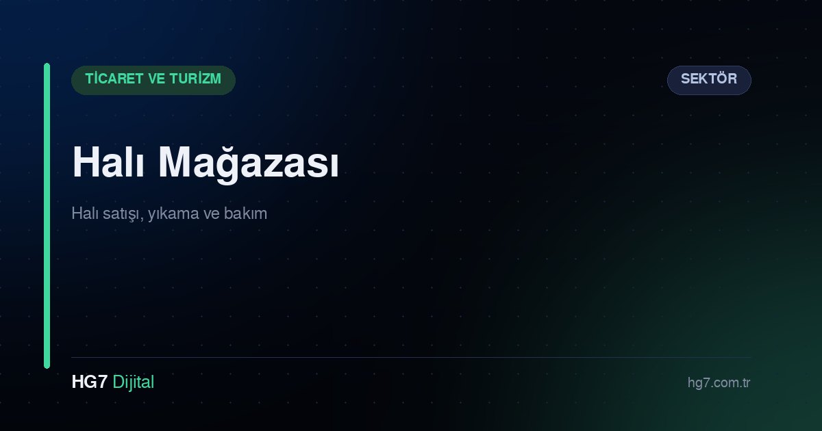 Halı Mağazası